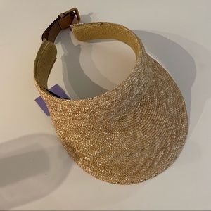 *sold* Authentic Gucci Straw Visor